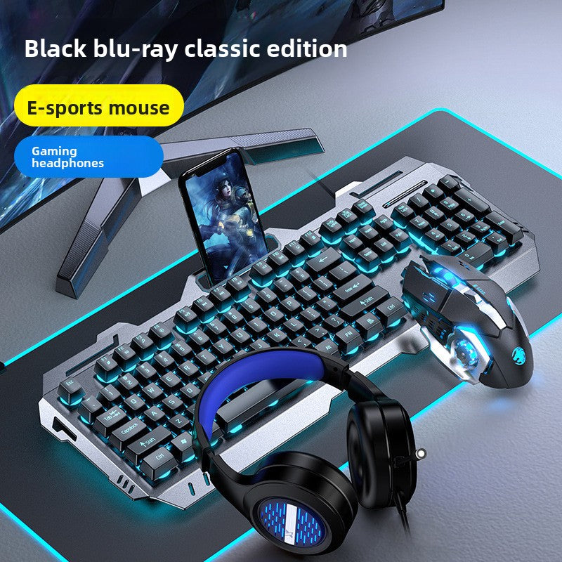 Mechanical keyboard with Cherry MX Blue switches