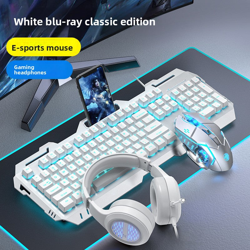 Mechanical keyboard with Cherry MX Blue switches