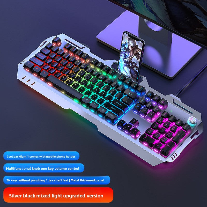 Mechanical keyboard with Cherry MX Blue switches