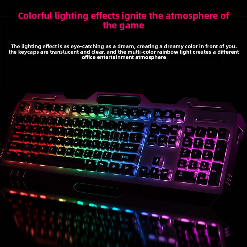 Mechanical keyboard with Cherry MX Blue switches
