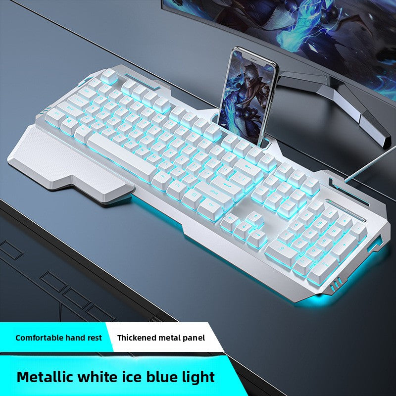 Mechanical keyboard with Cherry MX Blue switches