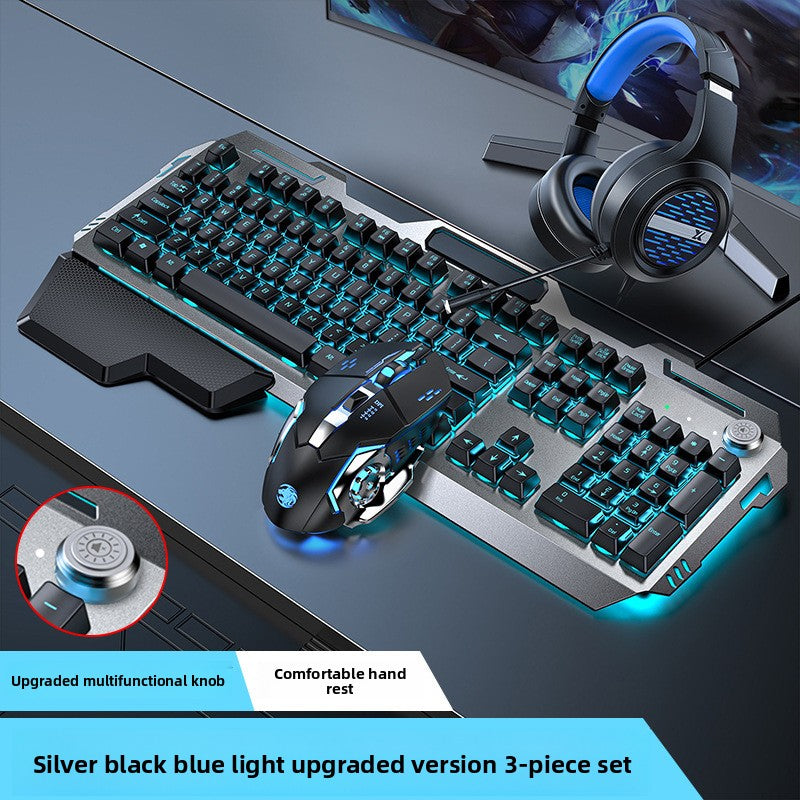 Mechanical keyboard with Cherry MX Blue switches