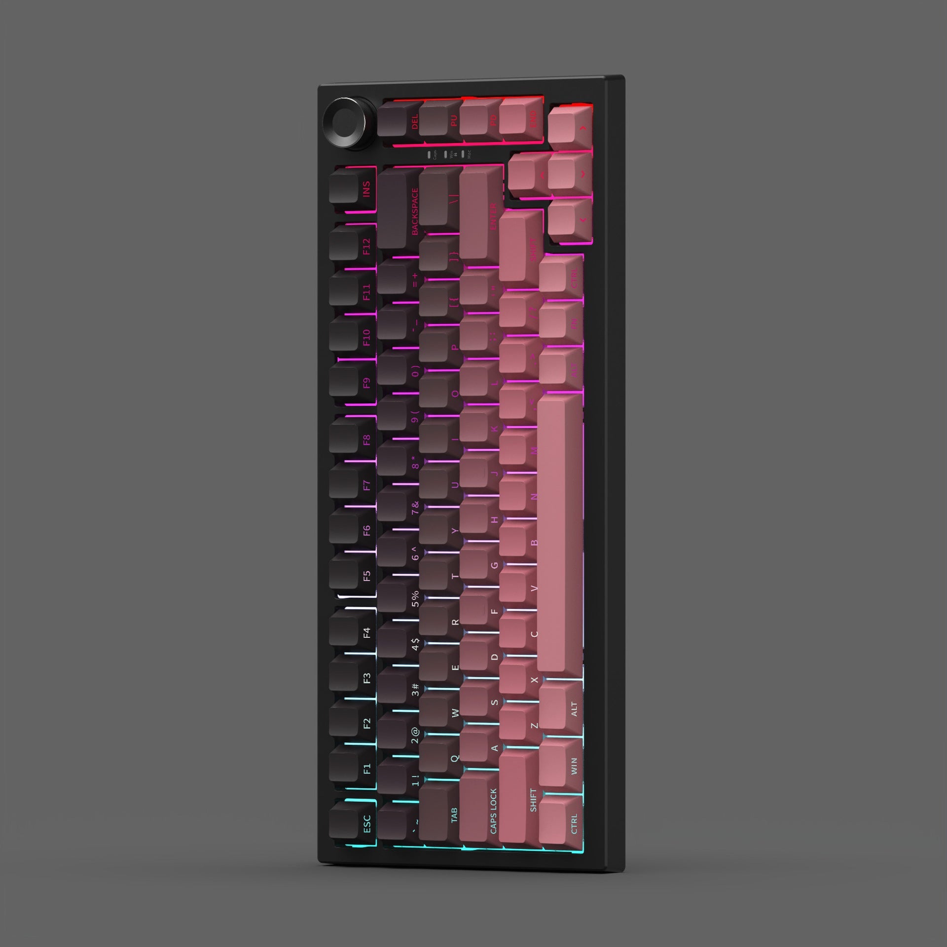 Custom Mechanical Keyboard with RGB Backlight and Triple Mode