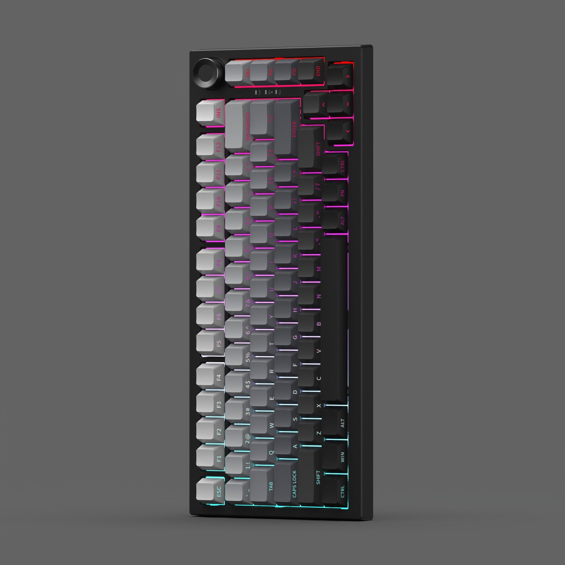 Custom Mechanical Keyboard with RGB Backlight and Triple Mode